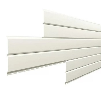 Металлический сайдинг Lбрус 15х240 NormanMP RAL 9002