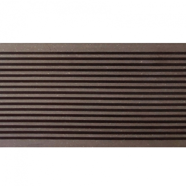 Террасная доска Deckron Classic (Шовная) 153*28*4000мм Венге