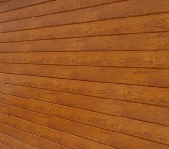 Металлический сайдинг Lбрус 15х240 ECOSTEEL Золотой Дуб