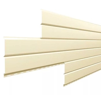 Металлический сайдинг Lбрус 15х240 NormanMP RAL 1015