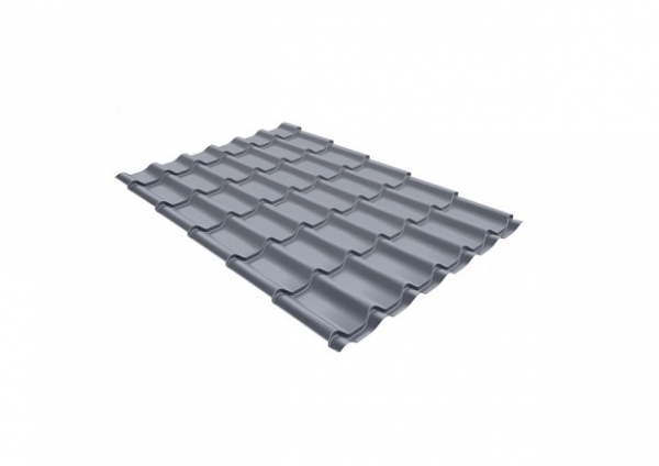 ПВ Классик 0,45 Polyester RAL 9006 Бело-алюминиевый