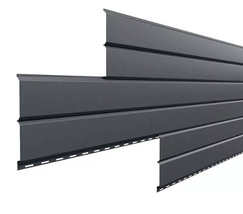 Металлический сайдинг Lбрус 15х240 NormanMP RAL 7024