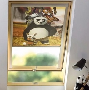 Рулонная штора ARF детская серия DreamWorks 114*140