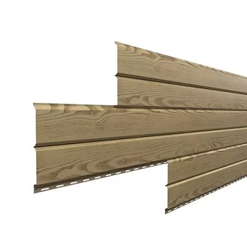 Металлический сайдинг Lбрус 15х240 ECOSTEEL 0,5 Сосна