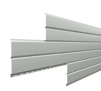 Металлический сайдинг Lбрус 15х240 ПЭ RAL 9006