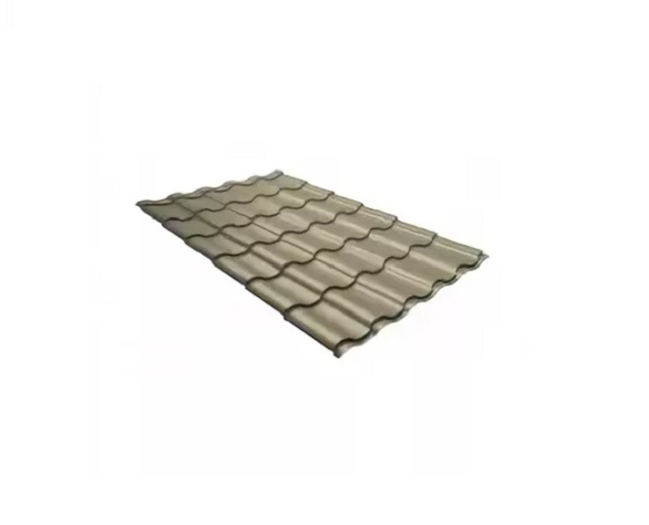 Металлочерепица Квинта плюс 0,5 Satin RAL 1015 Светлая слоновая кость