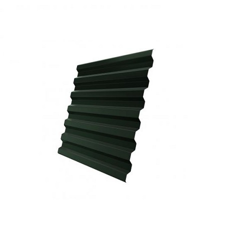 Профнастил С21R GreenCoat Pural RR 11 Темно-зеленый RAL 6020 Хромовая зелень