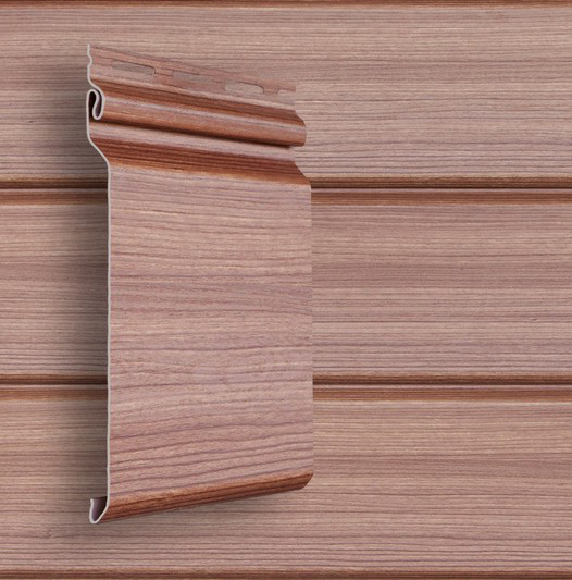 Сайдинг Гранд Лайн Design Тундра Natural-Брус Рябина (3,0м)