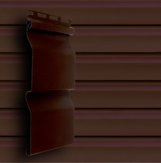 Сайдинг Гранд Лайн Корабельная доска Acryl Темный дуб (3,0м)