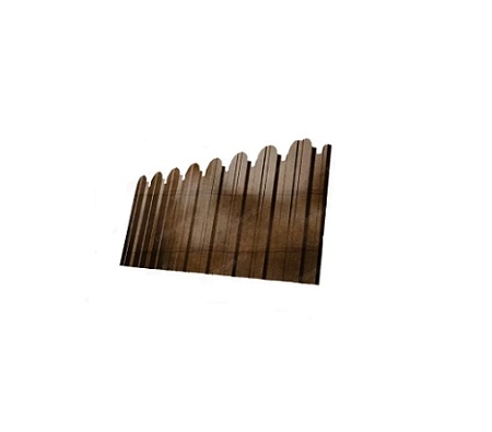 Профнастил С10A фигурный Print-Double Antique Wood