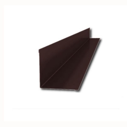 Планка примыкания верхняя 250х147х2000 МеталлПрофиль Colorcoat Prisma