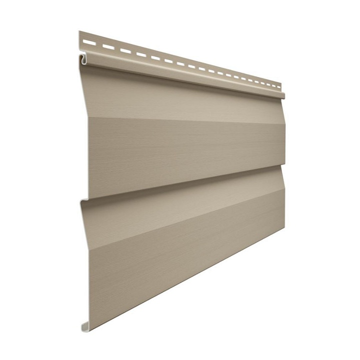 Сайдинг Docke Standard D4,5DL (Корабельный брус) Крем-брюле