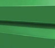 Металлический сайдинг МП 14х226 ПЭ RAL 6002