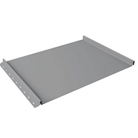 Фальцевая кровля Кликфальц 0,45 Drap TX с пленкой на замках RAL 7004 сигнальный серый