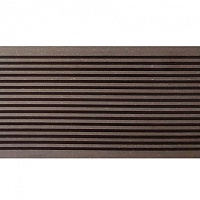 Террасная доска Deckron Classic (Шовная) 153*28*4000мм Венге
