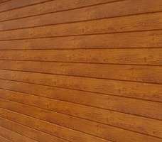 Металлический сайдинг Lбрус 15х240 ECOSTEEL Золотой Дуб