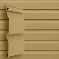 Сайдинг Гранд Лайн Classic Color Plus Корабельная доска Карамельный (3,0м)