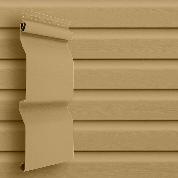 Сайдинг Гранд Лайн Classic Color Plus Корабельная доска Карамельный (3,0м)