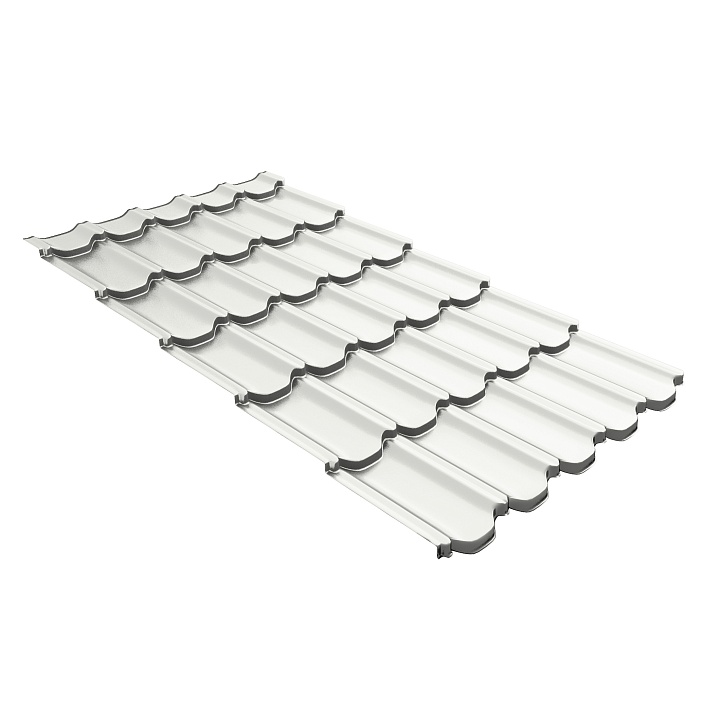 ПВ GL Квинта Плюс c 3D резом 0,45 Drap RAL 9003 Сигнальный белый