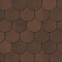 Гибкая черепица Tegola Comfort Assisi Marrone 434