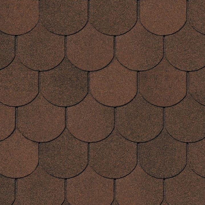 Гибкая черепица Tegola Comfort Assisi Marrone 434
