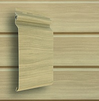 Сайдинг Гранд Лайн Design Тундра Natural-Брус Ясень (3,0м)