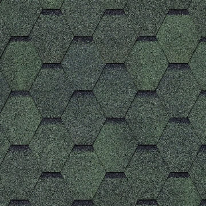 Гибкая черепица Tegola Comfort Garda Verde 479
