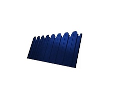 Профнастил С10B фигурный Полиэстер 0,45 сталь RAL 5005