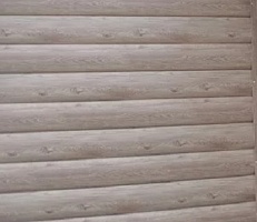 Металлический сайдинг Lбрус 15х240 ECOSTEEL Беленый Дуб