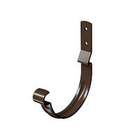 Крюк короткий D125 (гнутый) Docke STAL PREMIUM Каштан (RAL 8017)