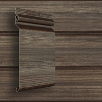 Сайдинг Гранд Лайн Design Тундра Natural-Брус Кедр (3,0м)
