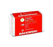 Утеплитель Rockwool Лайт Баттс 1000х600 от 50 до 200