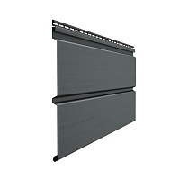 Сайдинг Docke Premium (Брус) D6S Графит