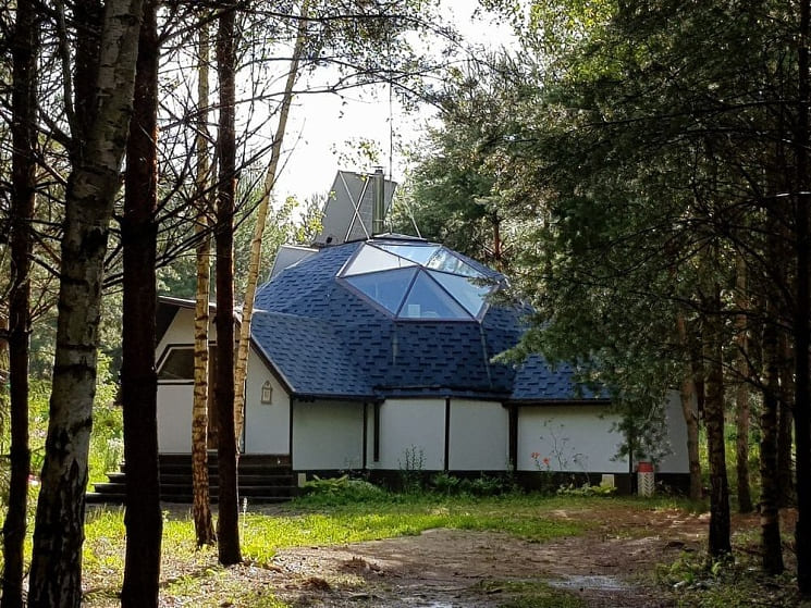 Мягкая кровля в галерее