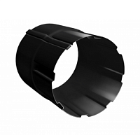 Соединитель трубы 90 мм Grand Line RAL 9005 (Черный)