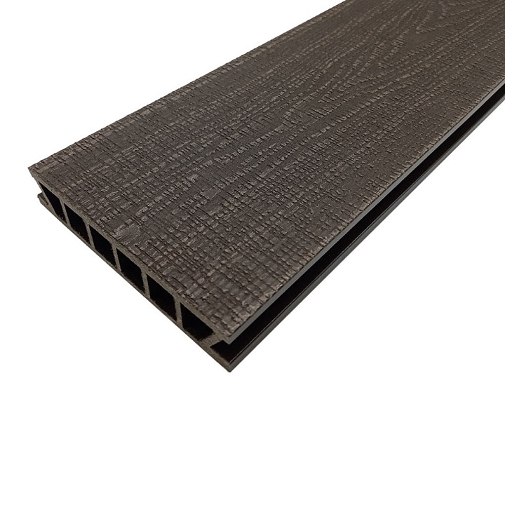 Террасная доска Deckron Woodlike (Шовная) 153*28*4000мм Венге