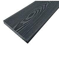 Террасная доска Holzhof Solid (Полнотелая) 150*18*4000мм Антрацит