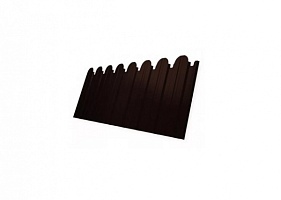 Профнастил С10A фигурный Drap RAL 8017