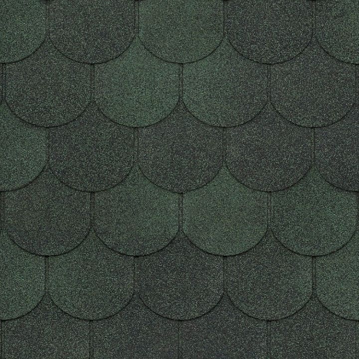 Гибкая черепица Tegola Comfort Assisi Verde 473