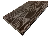 Террасная доска Holzhof Solid (Полнотелая) 150*18*4000мм Венге