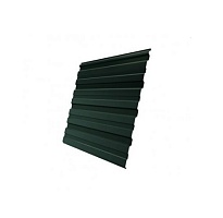 Профнастил С10R GreenCoat Pural Matt RR 11 Темно-зеленый RAL 6020 Хромовая зелень