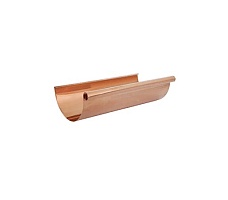Желоб водосточный Aquasystem Медь (3м)