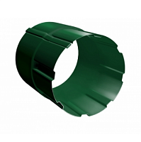 Соединитель трубы 90 мм Grand Line RAL 6005 (Зеленый мох)
