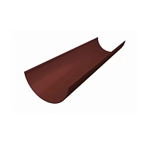 Желоб ПВХ Grand Line 3м Шоколадный (система 120/90)