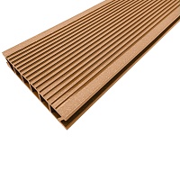 Террасная доска Deckron Classic Color (Шовная) 153*28*4000мм Кедр