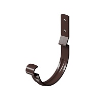 Крюк короткий D125 (гнутый) Docke STAL PREMIUM Шоколад (RAL 8019)