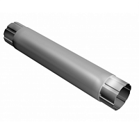 Труба круглая соединительная 1м Grand Line Optima 90мм RAL 9003 (Сигнальный белый)