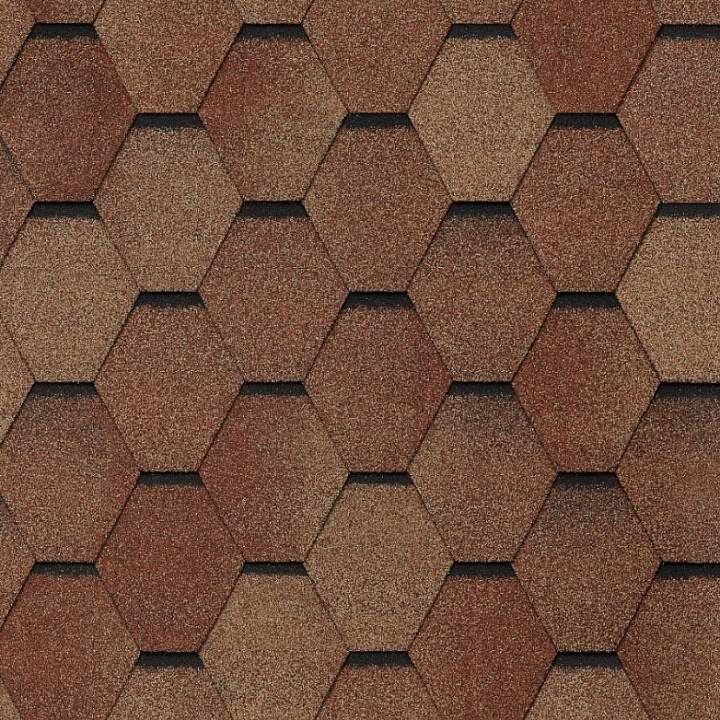 Гибкая черепица Tegola Business Veneto Terracotta 206