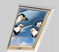 Рулонная штора ARF детская серия DreamWorks 114*118