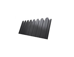 Профнастил С10A фигурный Satin RAL 7004